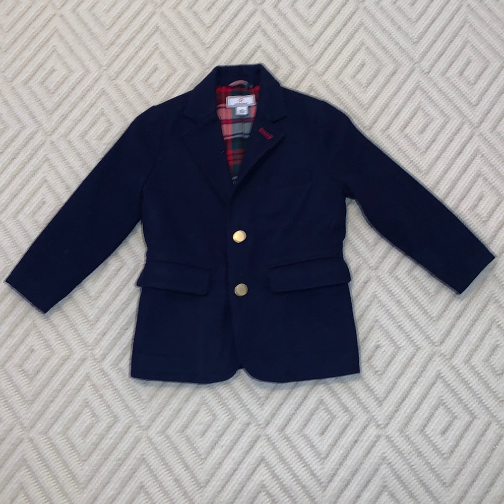 Classic Prep Medieval Blue Sloan Winter Blazer
